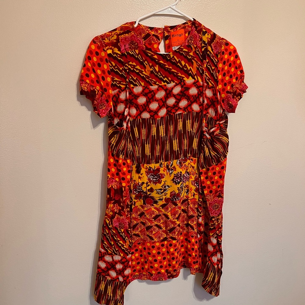 Designer bazar de christian lacroix dress / top made in france 

Size 36